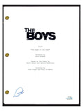 Jack Quaid Signed Autographed THE BOYS Pilot Episode Script ACOA COA