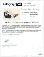 Machine Gun Kelly Signed Autographed Full Size Acoustic Guitar ACOA COA