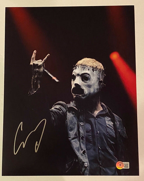 Corey Taylor Signed Autograph 11x14 Photo Slipknot Stone Sour Proof Beckett COA