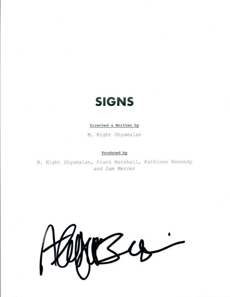 Abigail Breslin Signed Autographed SIGNS Full Movie Script COA