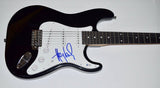 Huey Lewis Signed Autographed Electric Guitar Back To The Future Beckett BAS COA