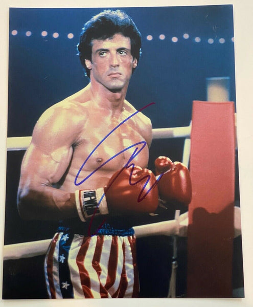 Sylvester Stallone Signed Autographed 11x14 Photo Rocky Balboa COA