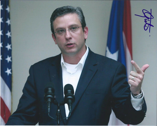 Alejandro Garcia Padilla Signed Autographed 8x10 Photo Governor of Puerto Rico A