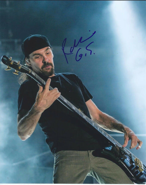 Robbie Merrill Signed Autographed 8x10 Photo Godsmack Bassist C