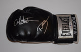 Carl Weathers & Dolph Lundren Signed Boxing Glove Rocky Creed Beckett BAS COA