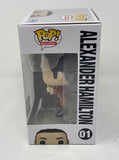 Funko Pop! Hollywood Exclusive - Metallic Alexander Hamilton #01 + Pop Protector