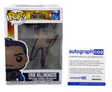 Michael B. Jordan Signed Funko Pop Black Panther Erik Killmonger 278 ACOA COA