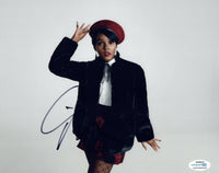 Janelle Monae Signed Autographed 8x10 Photo Hidden Figures ACOA COA