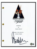 Malcolm McDowell Signed Autographed A Clockwork Orange Movie Script Beckett COA