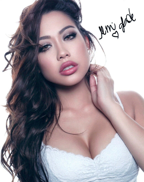 Mimi Jade Signed Autographed 8x10 Photo Hot Sexy Model Maxim COA