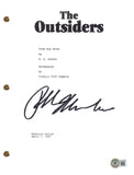 Ralph Macchio Signed Autograph The Outsiders Movie Script Screenplay Beckett COA