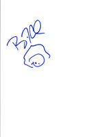 Ryan Cabrera Signed Autographed Hand Drawn Sketch COA VD