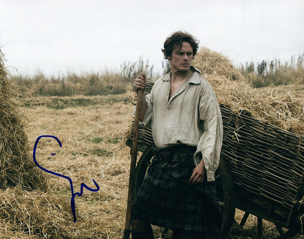 Sam Heughan Signed Autographed 8x10 Photo Outlander COA VD