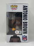 Antonio Brown Signed Autographed Funko Pop Pittsburgh Steelers #62 Beckett COA