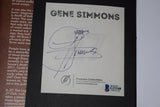 Gene Simmons Signed 27 The Legend & Mythology of the 27 Club Book Kiss BAS COA