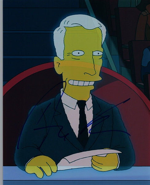 Anderson Cooper Signed Autographed 8x10 Photo CNN THE SIMPSONS Pose COA
