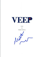 Matt Walsh Signed Autographed VEEP Pilot Episode Script COA VD