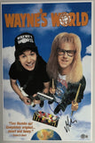 Mike Myers & Dana Carvey Signed Wayne's World 12x18 Movie Poster Photo BAS COA