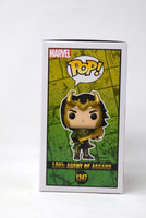 Matt Damon Signed Funko Pop Loki Agent of Asgard Thor Avengers Autograph BAS COA