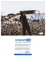 Tim McIlrath Signed Autographed 8x10 Photo Rise Against ACOA COA
