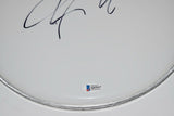 Steven Adler Signed Autographed 12" Drumhead GUNS N ROSES Beckett BAS COA