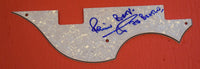 Pete Best Signed Autographed Hofner Bass Guitar Pickguard The Beatles Proof B