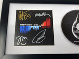 Midnight Oil Signed Autograph Resist Framed CD Display Band Peter Garrett +3 COA