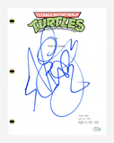 Vanilla Ice Signed Teenage Mutant Ninja Turtles II Movie Script ACOA COA