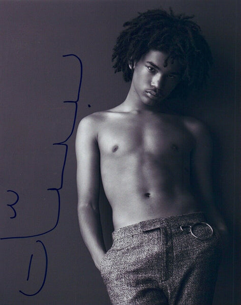 Luka Sabbat Signed Autographed 8x10 Photo Grown-ish Actor Model Shirtless COA
