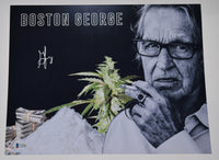 Boston George Jung Signed Autograph 11x14 Photo Blow Movie Smuggler Beckett COA
