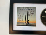 Brothers Osborne Signed Autographed Port Saint Joe Framed Matted CD Booklet COA