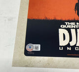 Quentin Tarantino Signed Django Unchained 11x17 Movie Poster Beckett COA