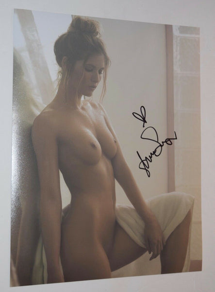 Shauna Sexton Signed Autograph 11x14 Photo May 2018 Playboy Playmate Nude COA
