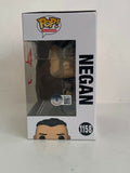 Jeffrey Dean Morgan Signed The Walking Dead Negan Funko Pop #1158 Beckett COA