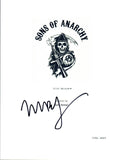 Mark Boone Junior Signed Autographed SONS OF ANARCHY Pilot Episode Script COA VD