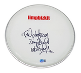Fred Durst Signed Autographed 12" Drumhead Limp Bizkit Beckett COA