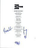 The Glitch Mob Signed Autographed "Between Two Points" Lyric Sheet COA VD