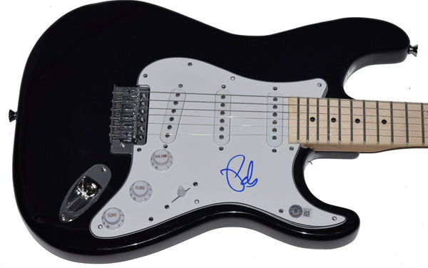 Pete Wentz Signed Autographed Electric Guitar Beckett BAS COA