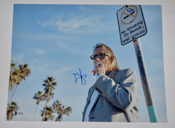 George Jung Signed Autographed 11x14 Photo Blow Movie Drug Smuggler Beckett COA