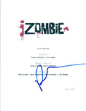Rose McIver Signed Autographed iZOMBIE Pilot Episode Script COA
