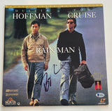 Barry Levinson Signed Autographed RAIN MAN Laser Disc Cover Director Beckett COA