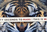 Thirty Seconds To Mars Signed This Is War Vinyl Album LP Jared Leto Beckett COA