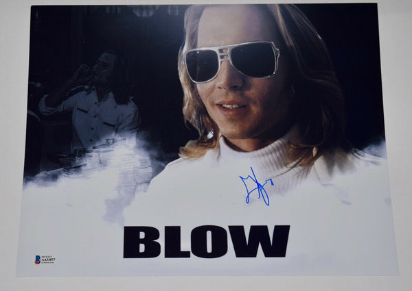 George Jung Signed 11x14 Photo Blow Boston Smuggler Johnny Depp Beckett COA