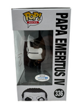 Tobias Forge Ghost Signed Funko Pop Rocks Papa Emeritus IV #336 Autograph ACOA