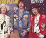 Midland Signed Autograph 8x10 Photo Country Music Band Mark Wystrach x3 ACOA COA