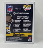 Antonio Brown Signed Autographed Funko Pop Pittsburgh Steelers #62 Beckett COA
