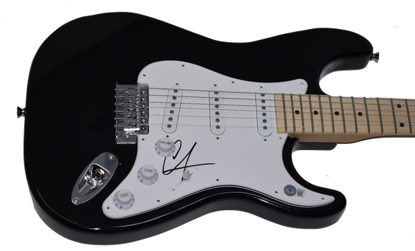 Christina Aguilera Signed Autographed Electric Guitar Beckett BAS COA