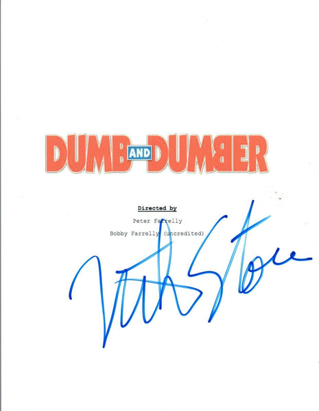 Mike Starr Signed Autographed DUMB AND DUMBER Movie Script COA VD