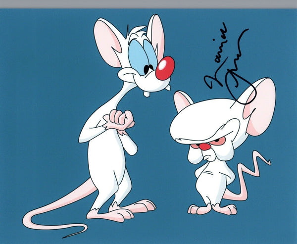 Maurice LaMarche Signed Autograph 8x10 Photo PINKY AND THE BRAIN Voice COA