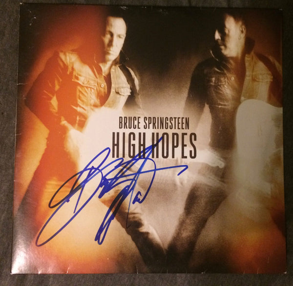Bruce Springsteen Signed Autograph High Hopes Record Album LP Vinyl PSA/DNA COA